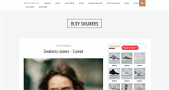 Desktop Screenshot of butysneakers.pl
