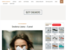 Tablet Screenshot of butysneakers.pl